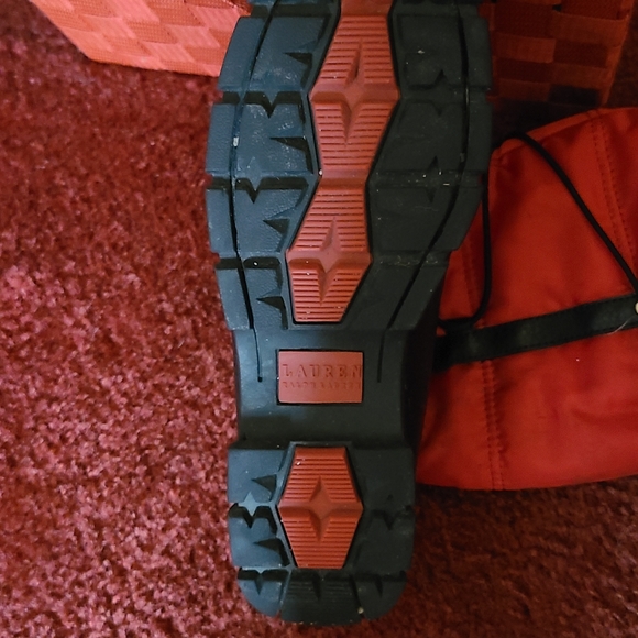 Ralph Lauren Women's Red&Black Boots - Picture 5 of 6